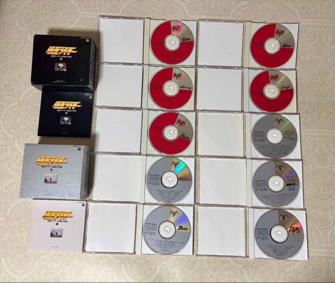 仮面ライダー　BGM大全集 上 下 セット サウンドトラック　BLACK RX