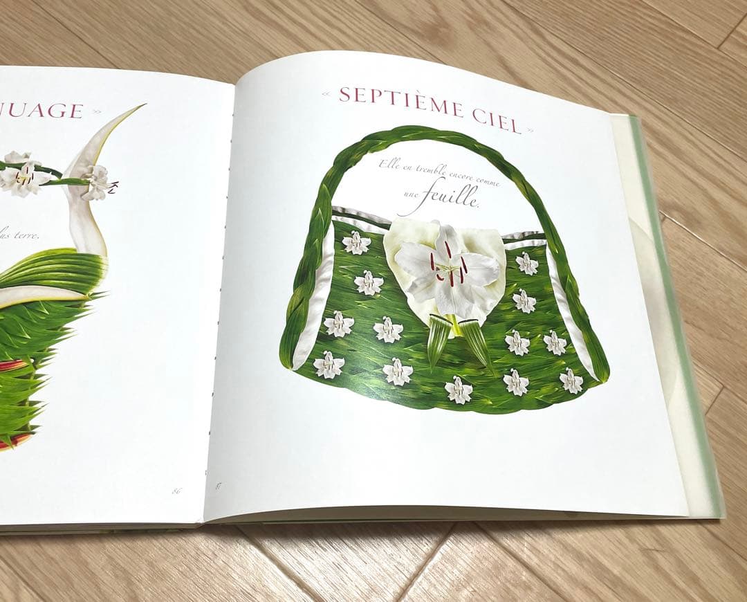 花束・植物 シューズ・鞄 洋書写真集 Bouquets de souliers