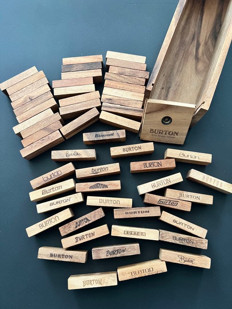 【BURTON】バートン 希少 非売品 ジェンガ 収納袋付き