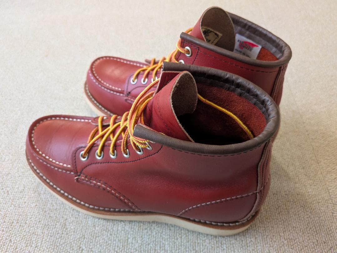 レッドウィング 四角犬タグ アイリッシュセッター ブーツ 8875 7E 25