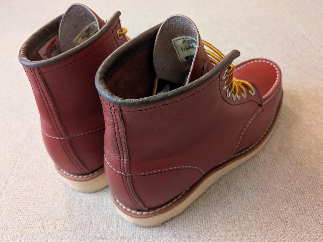 レッドウィング 四角犬タグ アイリッシュセッター ブーツ 8875 7E 25