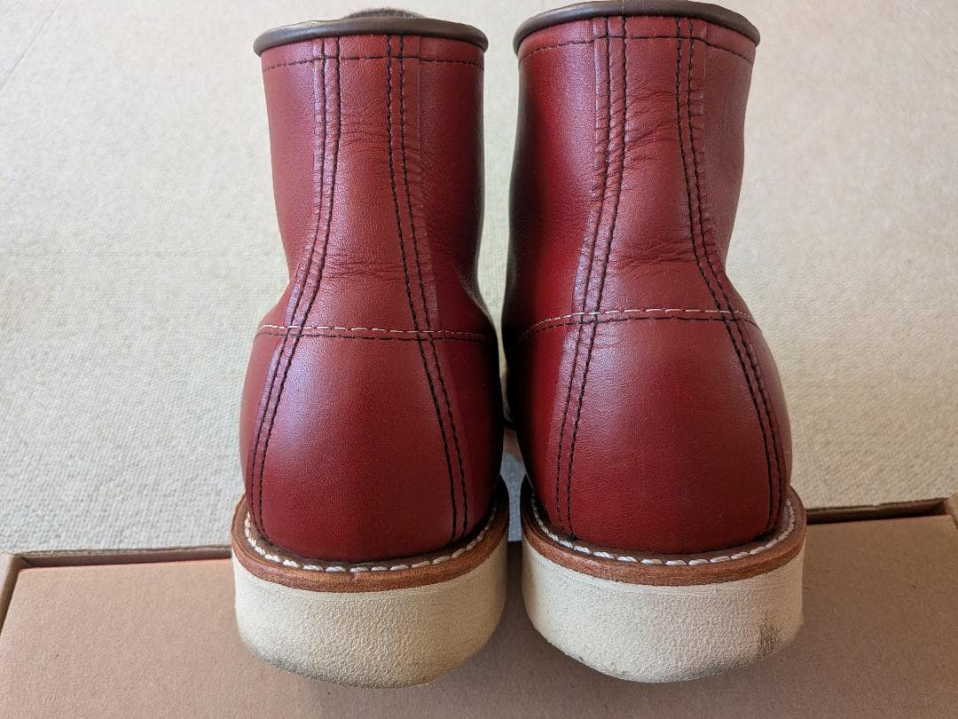 レッドウィング 四角犬タグ アイリッシュセッター ブーツ 8875 7E 25