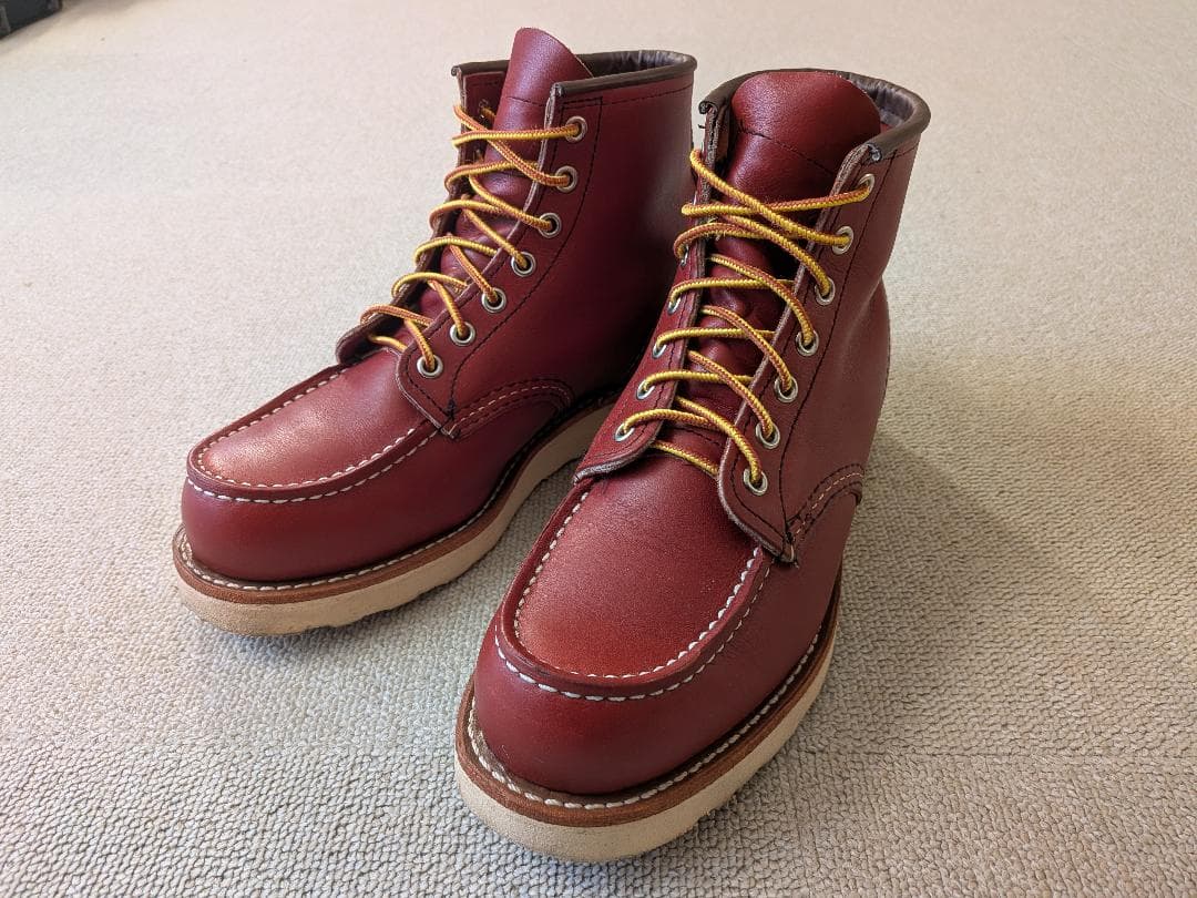 レッドウィング 四角犬タグ アイリッシュセッター ブーツ 8875 7E 25