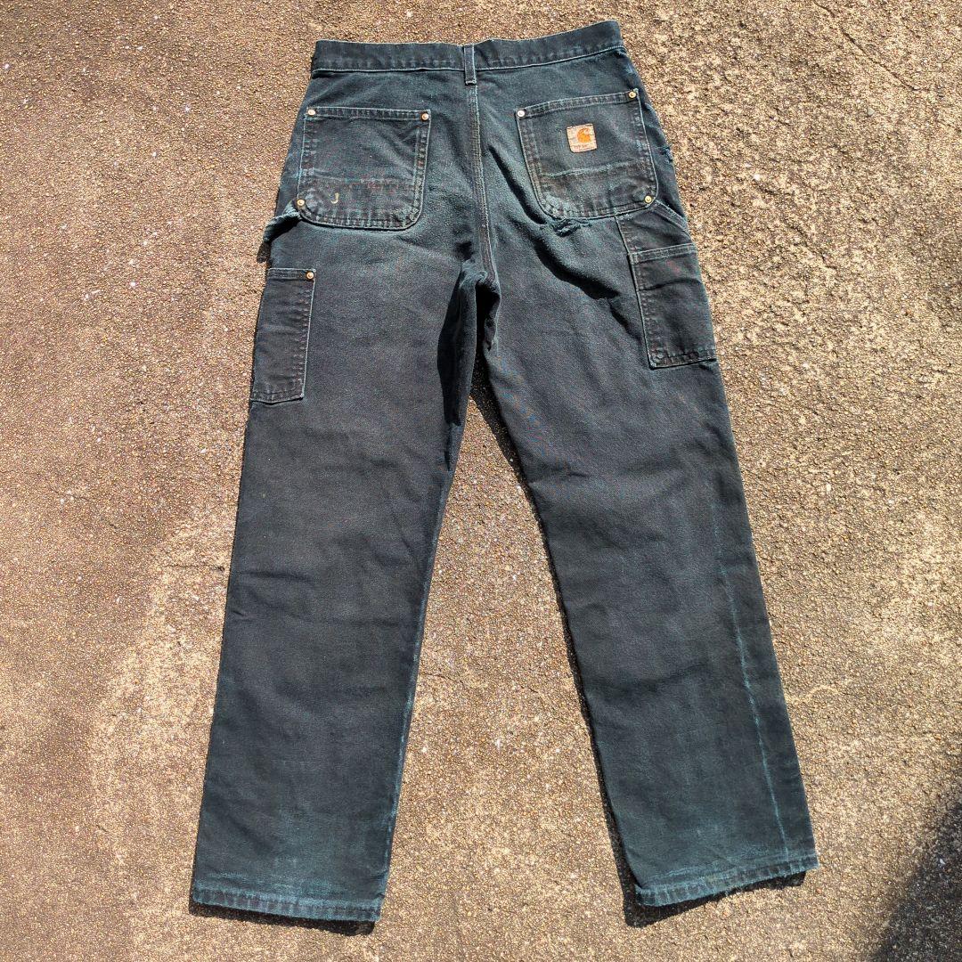 No.304　カーハート　ダブルニー　30×30 ボロ　雰囲気抜群　USA製