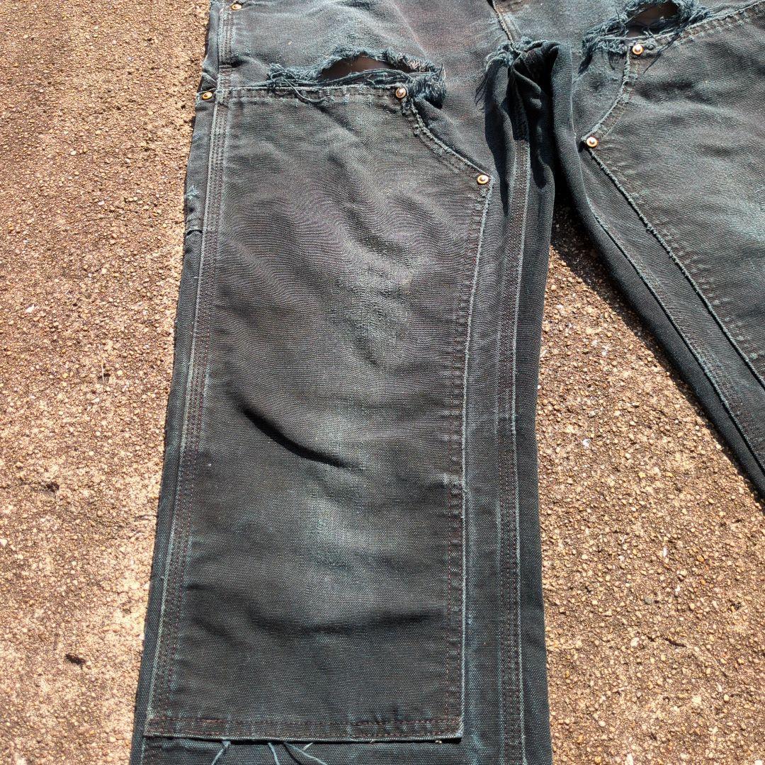 No.304　カーハート　ダブルニー　30×30 ボロ　雰囲気抜群　USA製