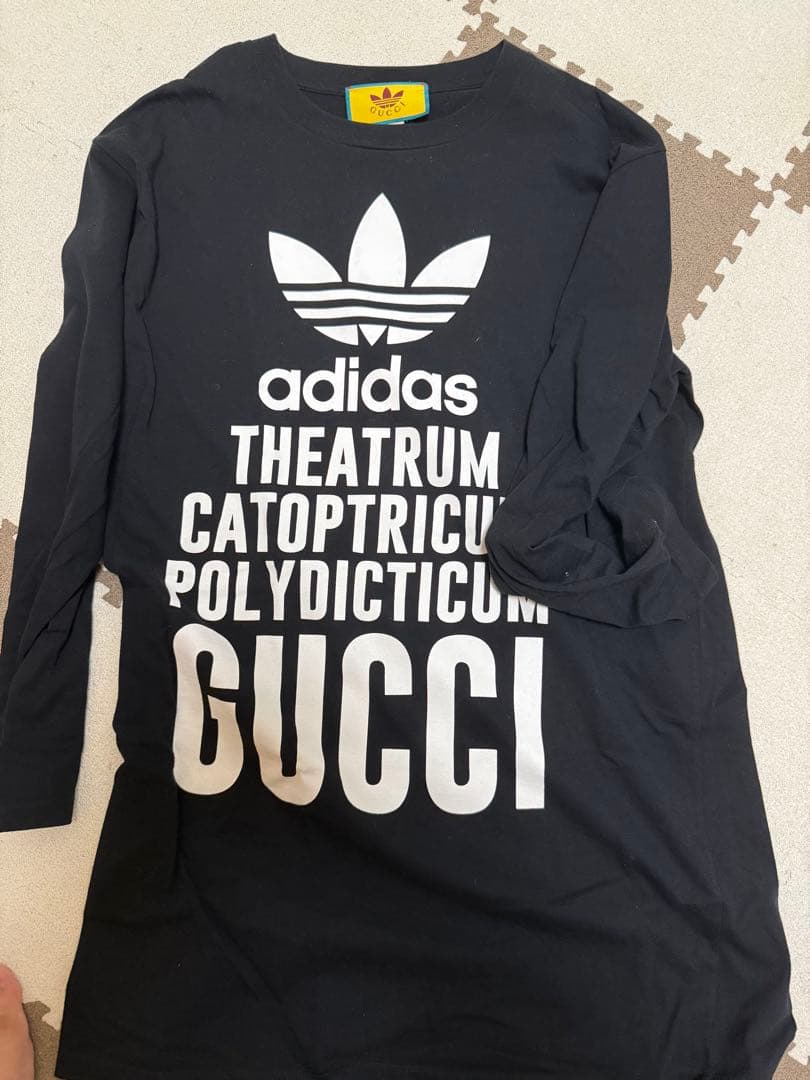 GUCCI adidas コラボ ロンT Tシャツ