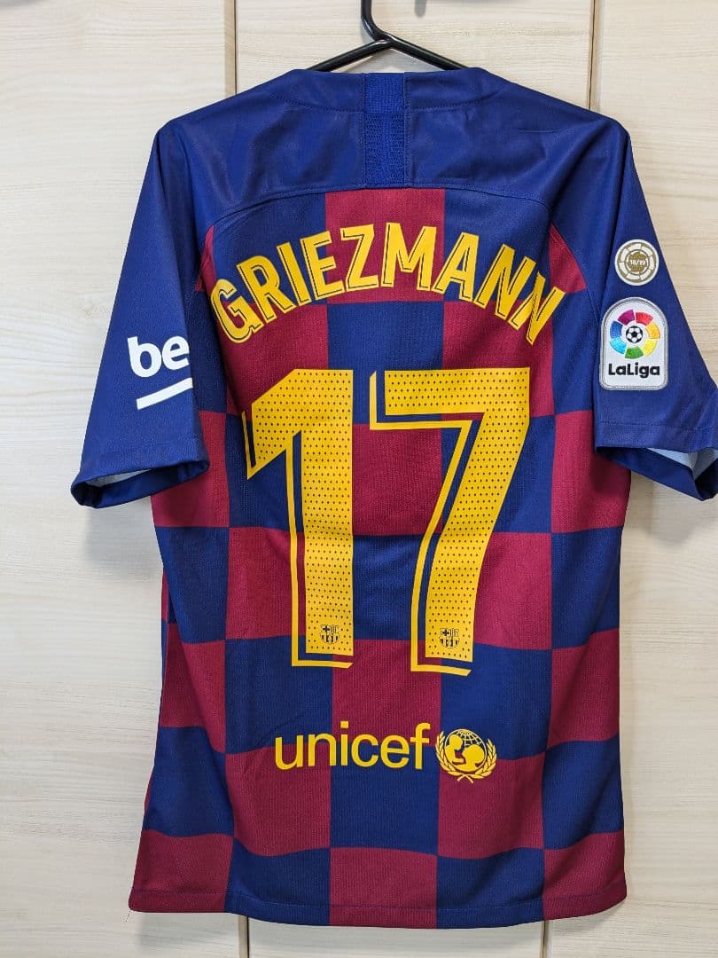２０１９シーズン　バルセロナ　グリーズマン　ユニフォーム