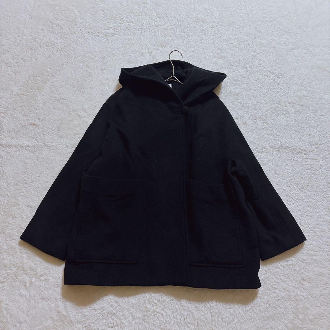 [美品]gypsohila ジプソフィア　ショートオペラコート ブラック