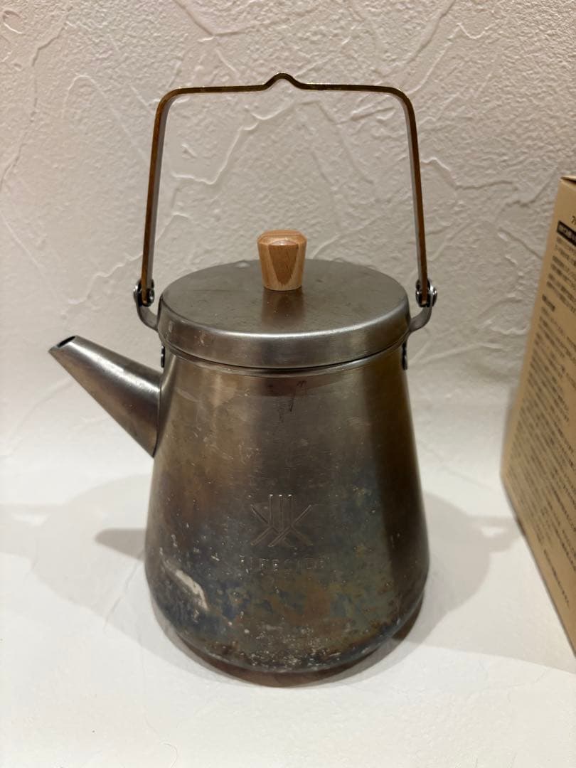 FIRESIDEトリップケトル 1.0L サテンシルバー