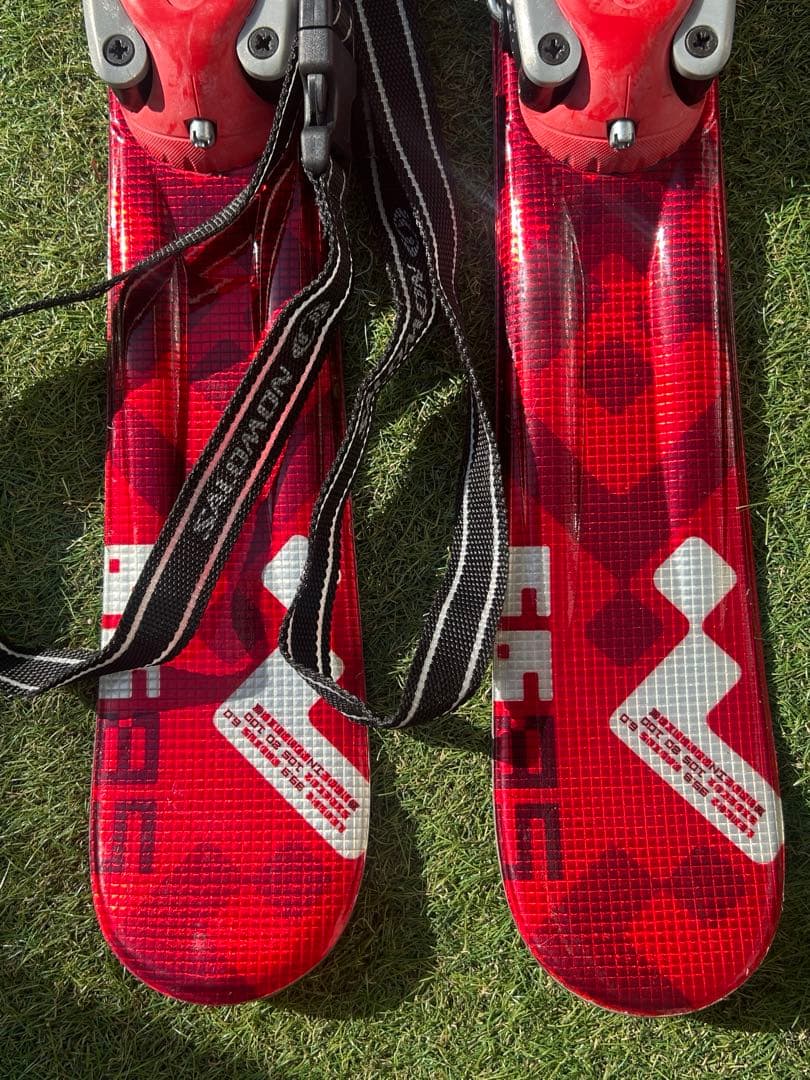 名作SALOMON サロモン スノーブレード 99.9 ショートスキー ケース付