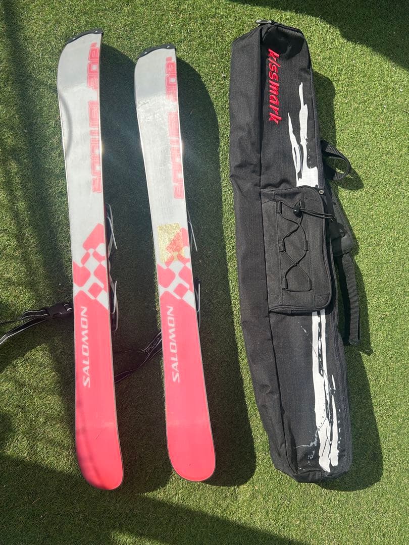 名作SALOMON サロモン スノーブレード 99.9 ショートスキー ケース付