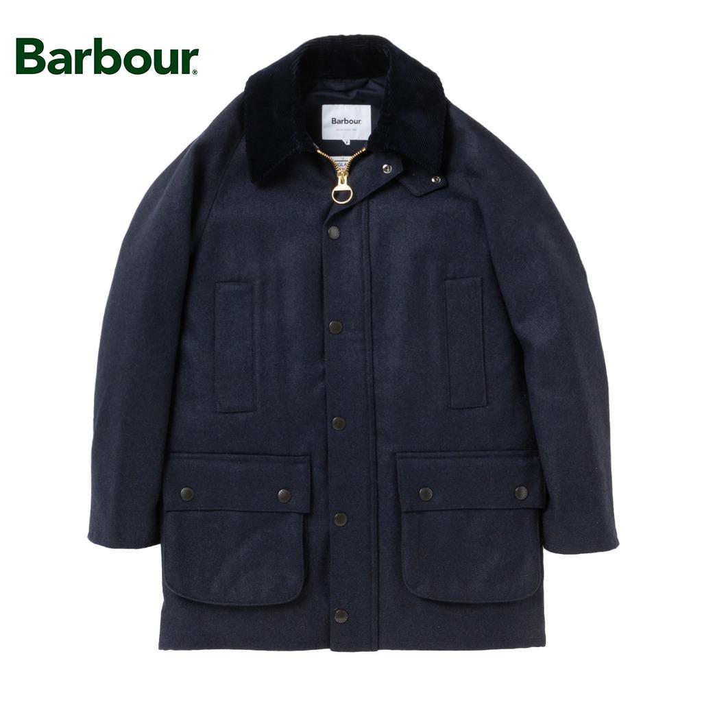 バブアー Barbour/ビューフォート ウィリアムブリス ウール NAVY38