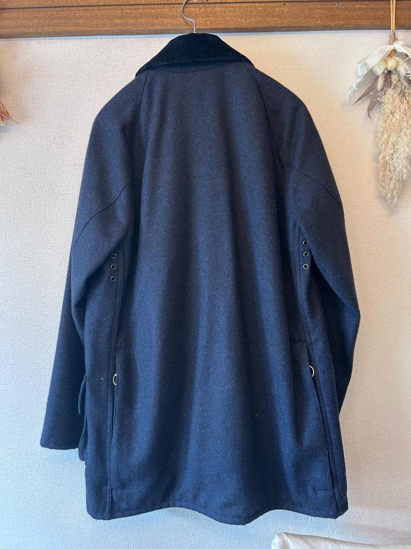 バブアー Barbour/ビューフォート ウィリアムブリス ウール NAVY38
