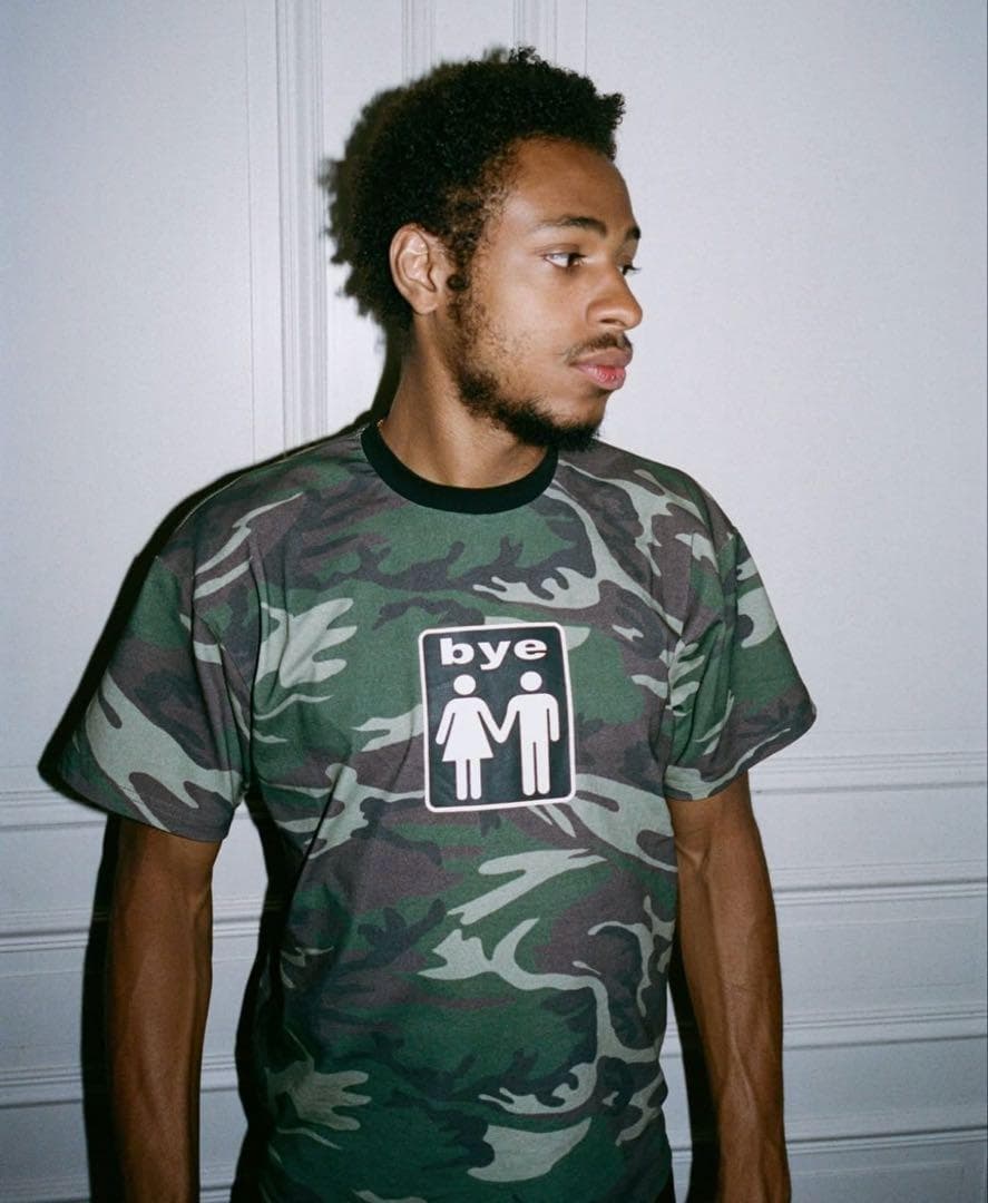 【bye jeremy】Couple Tee CAMO M Tシャツ 新品