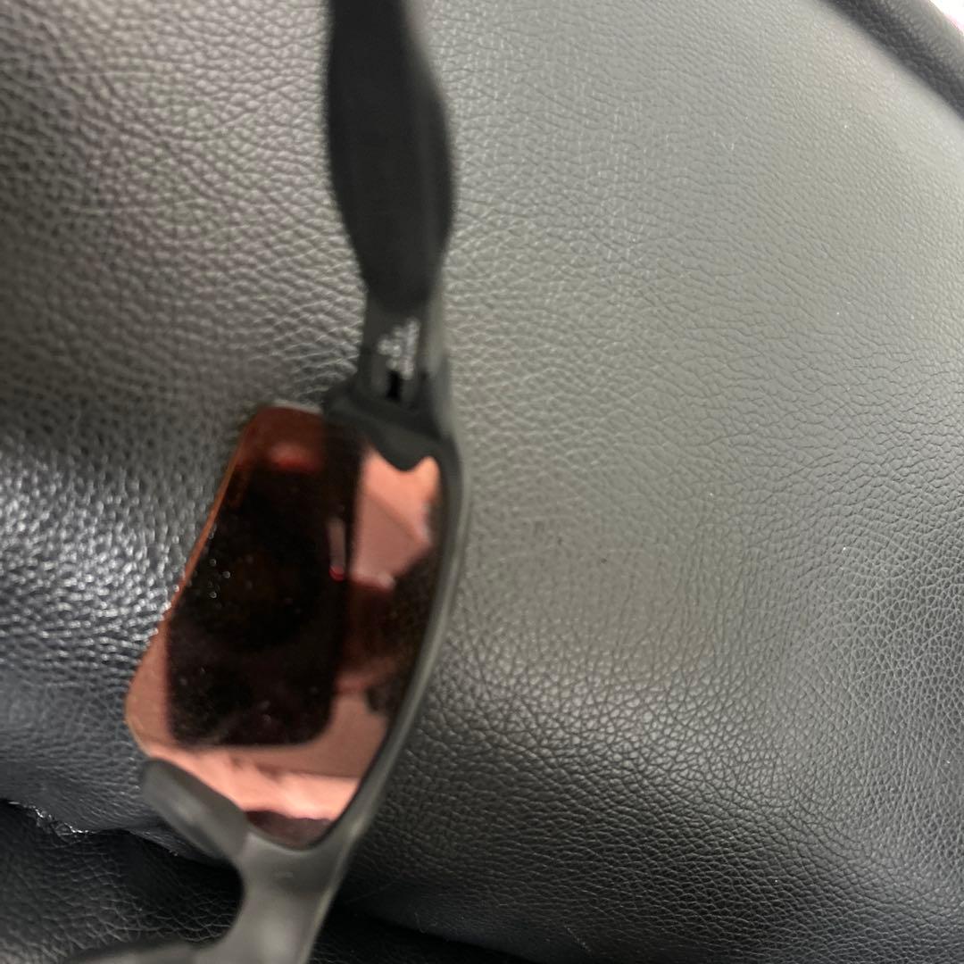 Oakley スポーツサングラス オレンジミラー