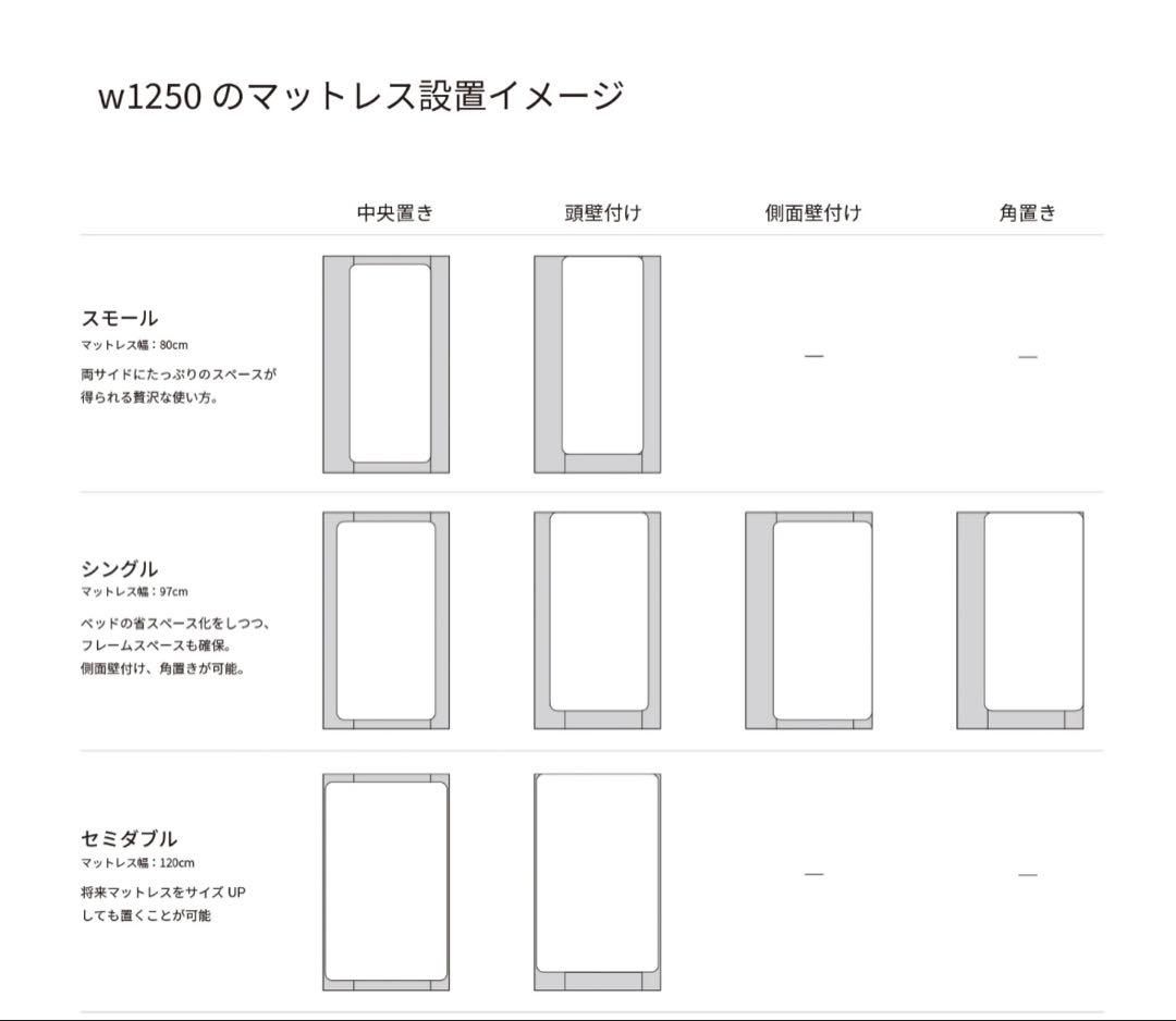 nuff ENGAWA bed w1250 ベッド ローベッド すのこベッド