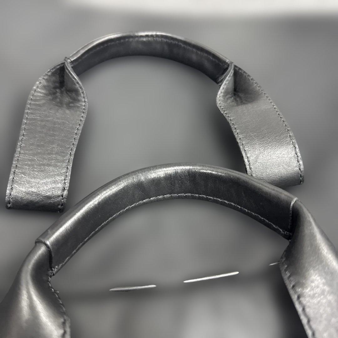 ダンヒル　アルフレッドダンヒル　ボストンバック　黒レザー　牛革　dunhill