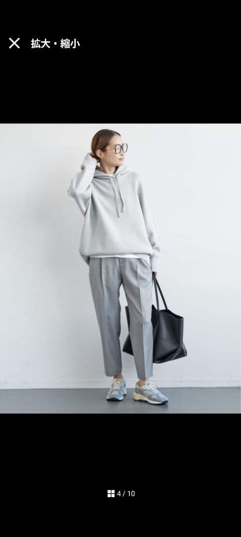 Deuxieme Classeドゥーズィエムクラススムーズトップフーディ