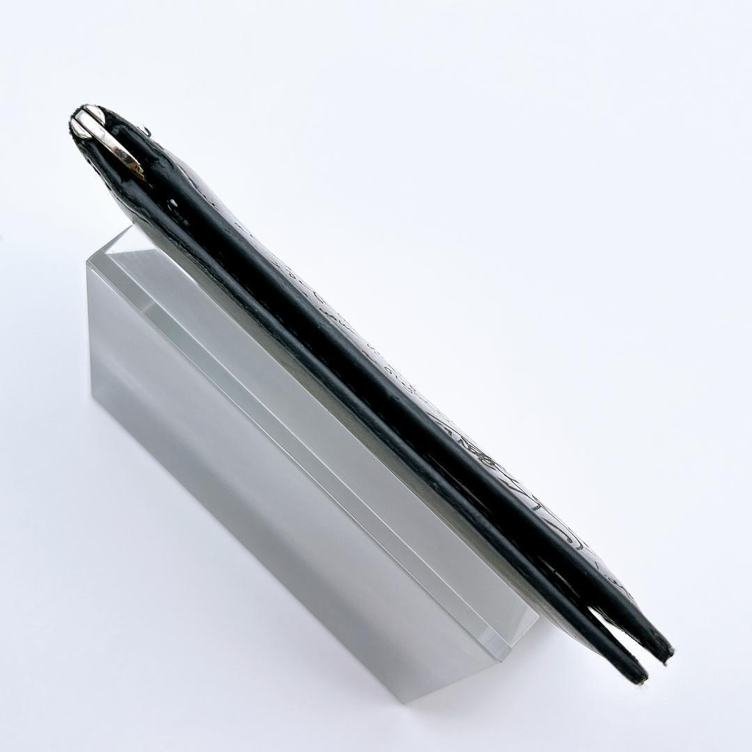 【鑑定済み！】ベルルッティ マネークリップ フィギュア スクリットレザー