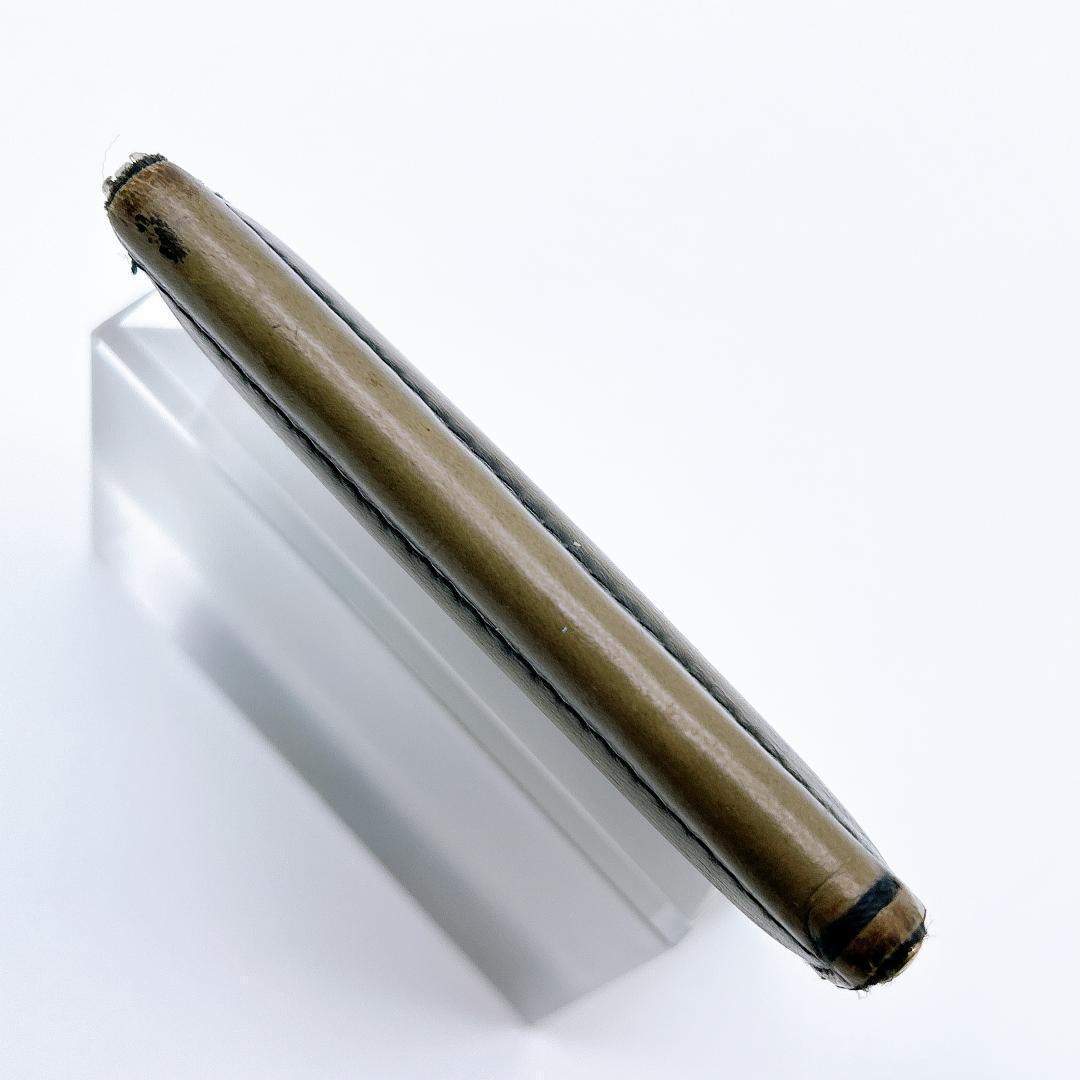 【鑑定済み！】ベルルッティ マネークリップ フィギュア スクリットレザー