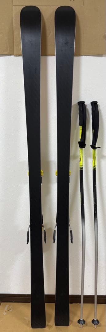 アトミックGS用スキー板&屈曲ポール R=19.5-171cm