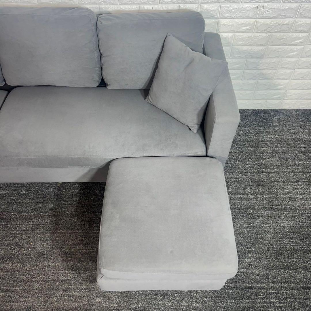 VENTOTA オットマン付き 3人掛け ソファ Mola-N F047