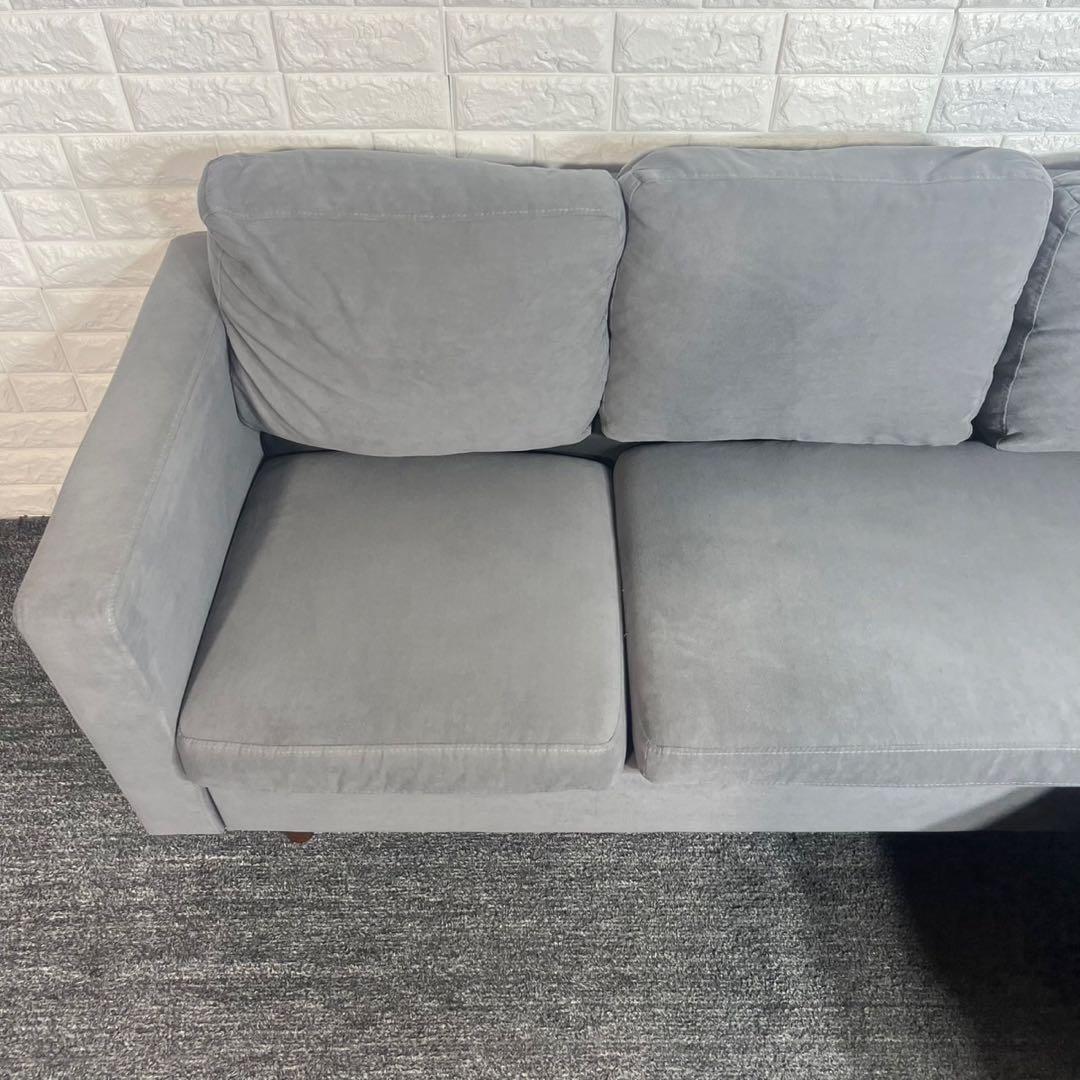 VENTOTA オットマン付き 3人掛け ソファ Mola-N F047