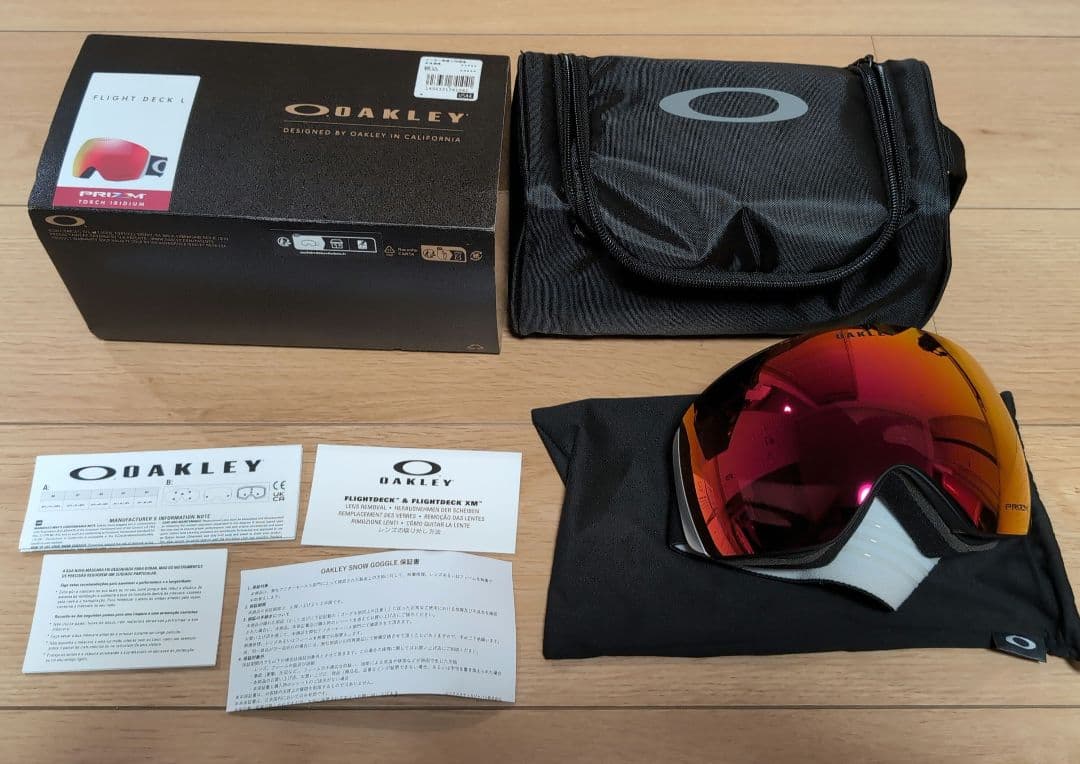 スキー・スノーボードアクセサリー OAKLEY FLIGHT DECK L PRIZM TORCH IRIDIUM