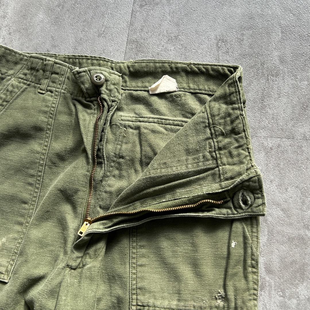 70s アメリカ軍 OG107 ベイカーパンツ 32×33