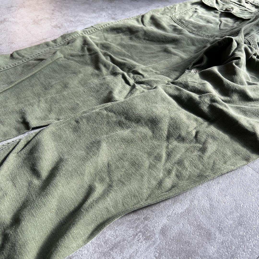 70s アメリカ軍 OG107 ベイカーパンツ 32×33