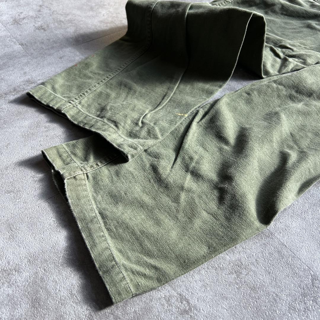 70s アメリカ軍 OG107 ベイカーパンツ 32×33