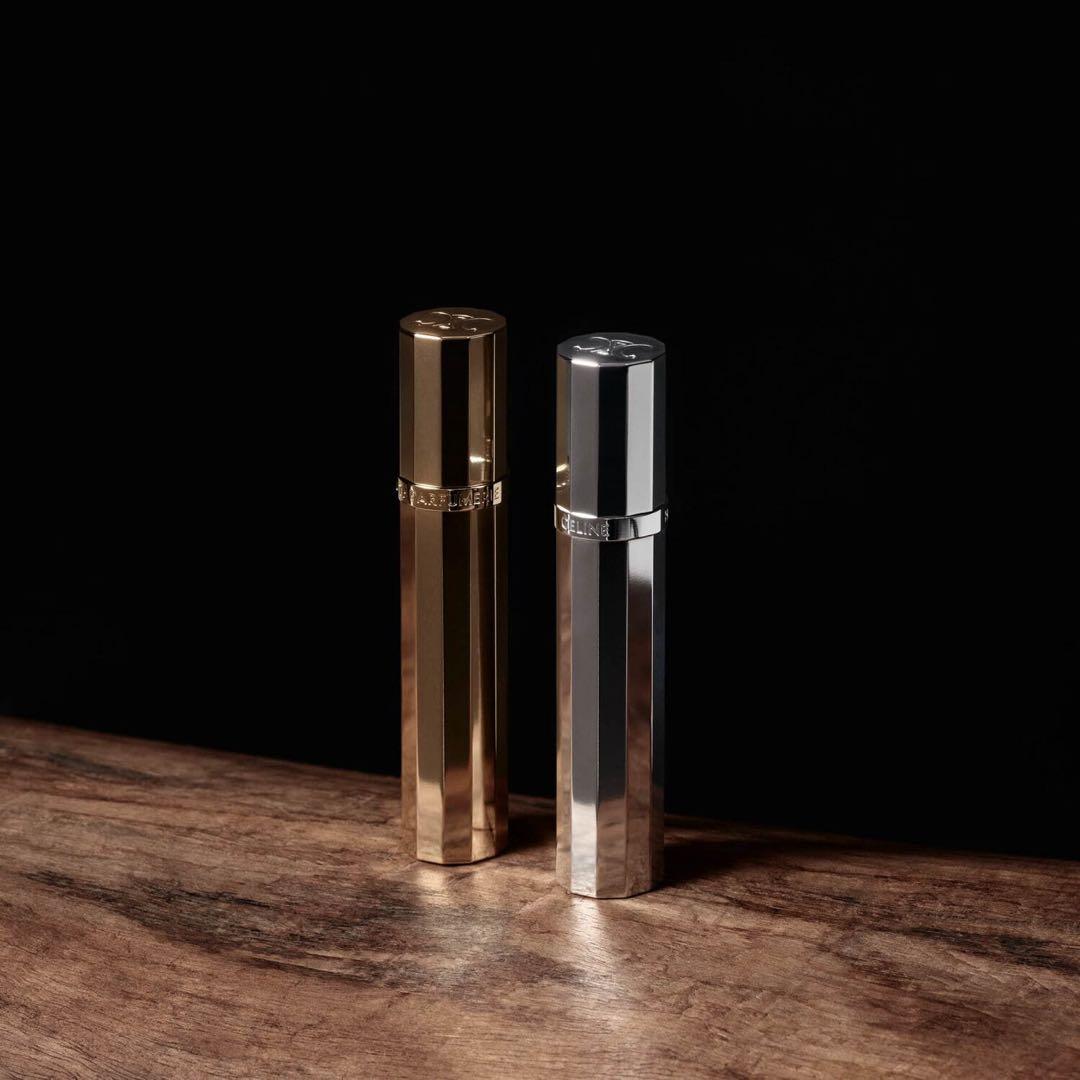 【美品】セリーヌ香水ケース　ゴールド