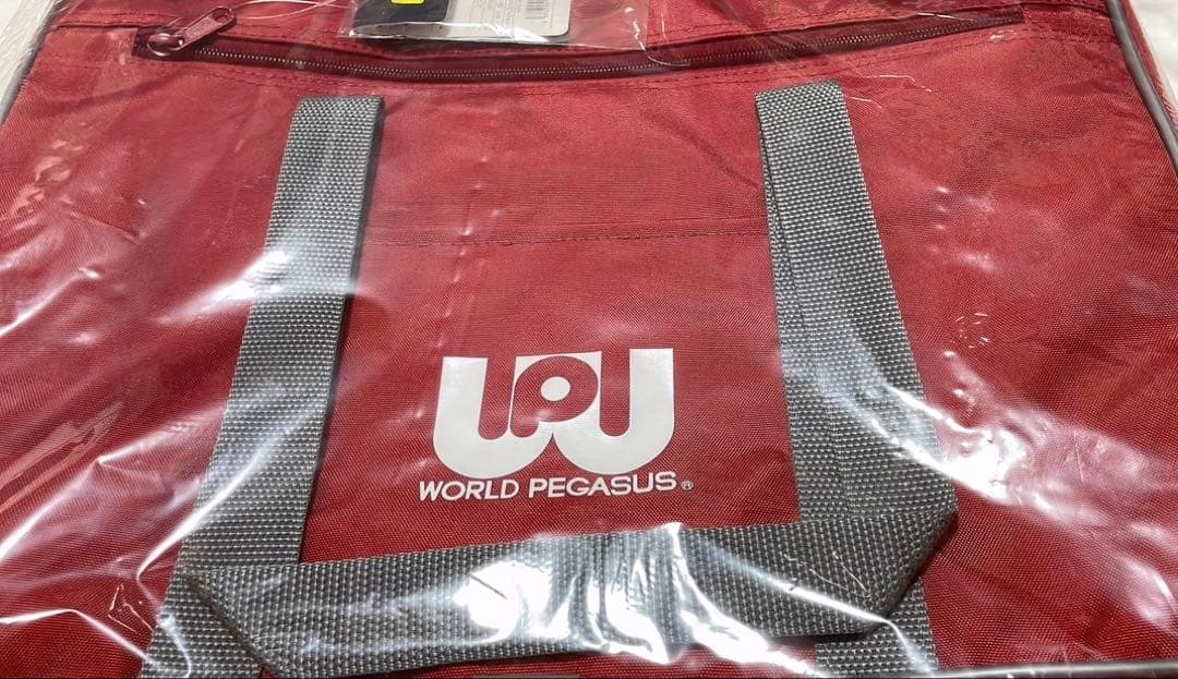 旧型　ワールドペガサス　赤　ワッペ　スクバ