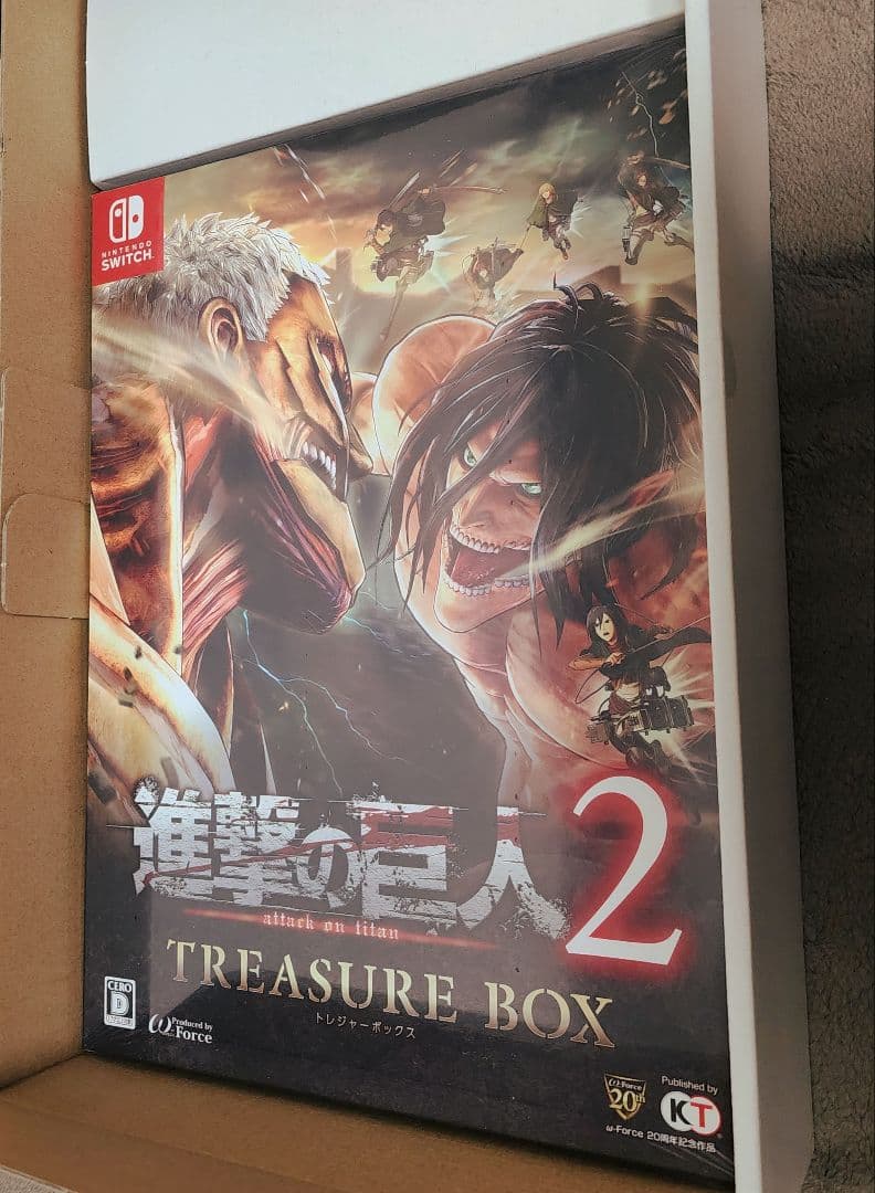 コーエーテクモ　進撃の巨人2　treasureBOX 限定セット　タペストリー