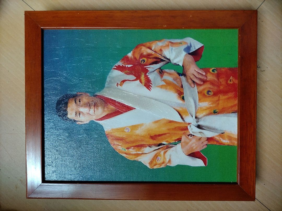 ジャイアント馬場スタンハンセン油絵セット