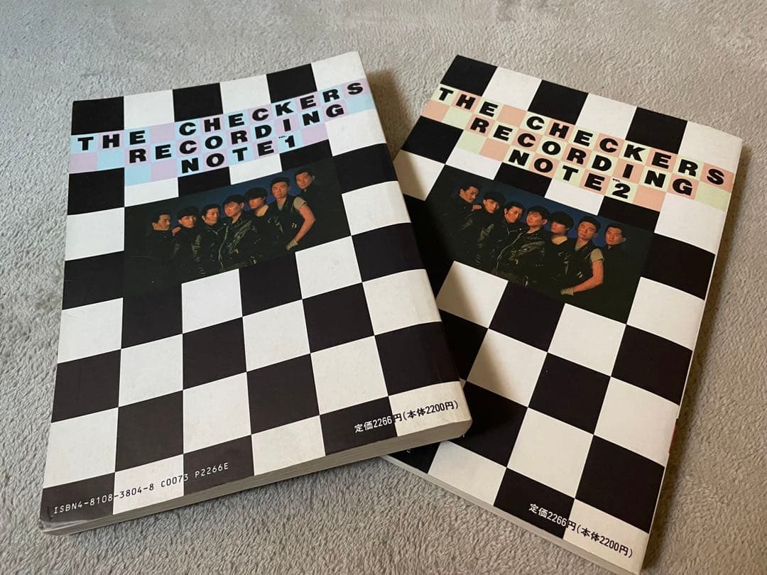 レア2冊セット65曲 チェッカーズ ベスト レコーディングノート バンドスコア