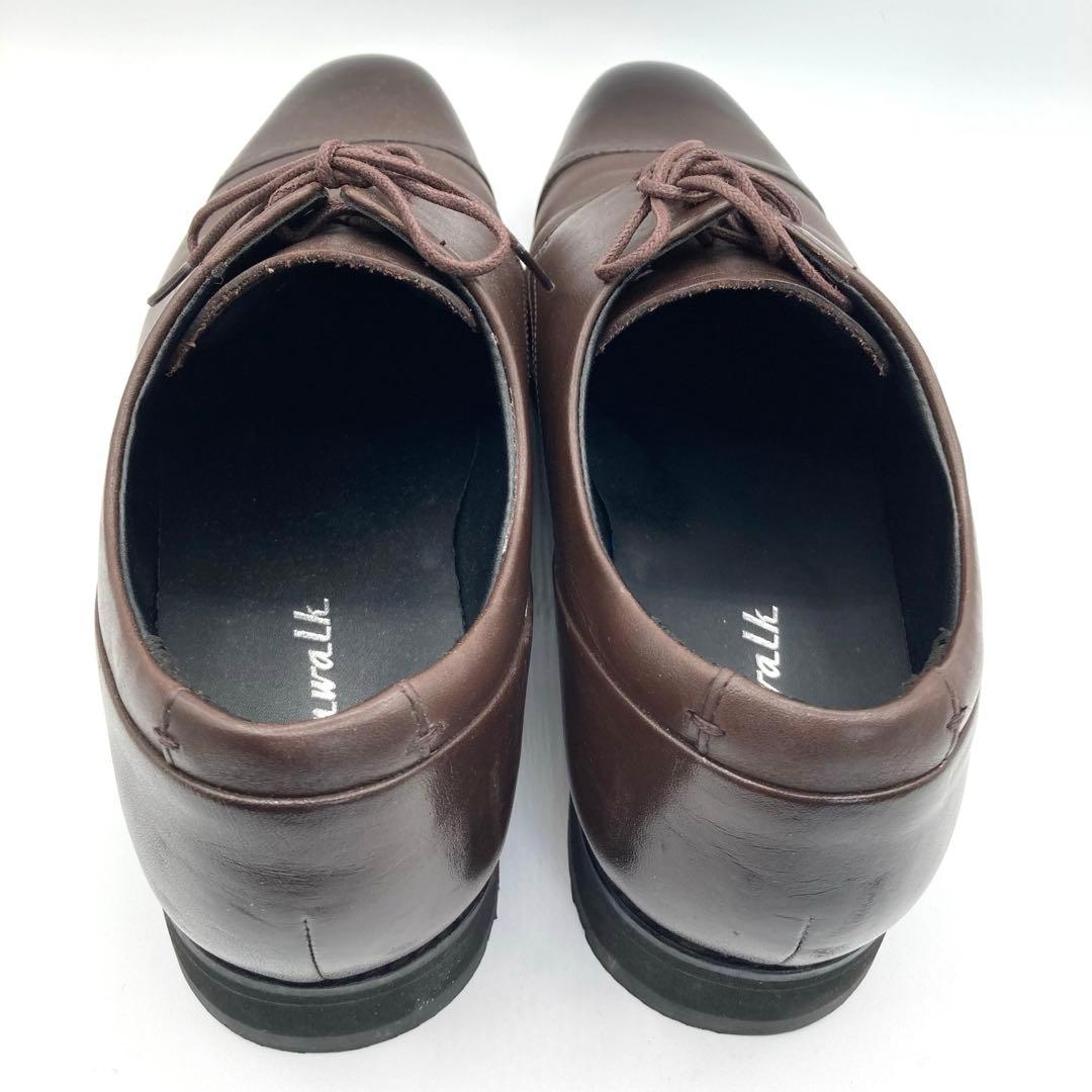 【美品】アシックス　ランウォーク　ビジネスシューズ　ストレートチップ　27cm