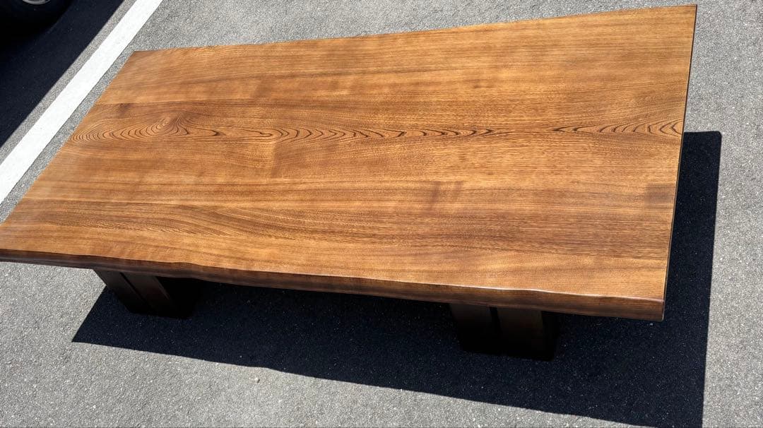 カリモク karimoku ローテーブル ブラウン