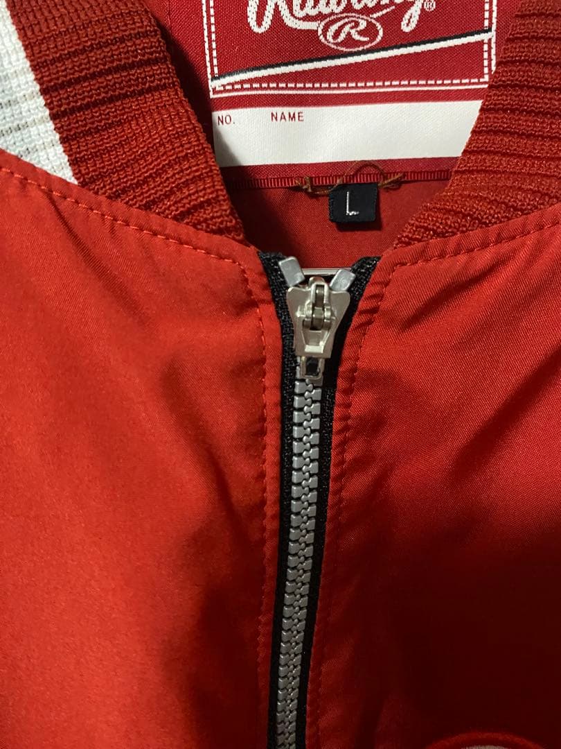 Rawlingsローリングス 野球 アシックスハーフジップ 上下セットアップ L