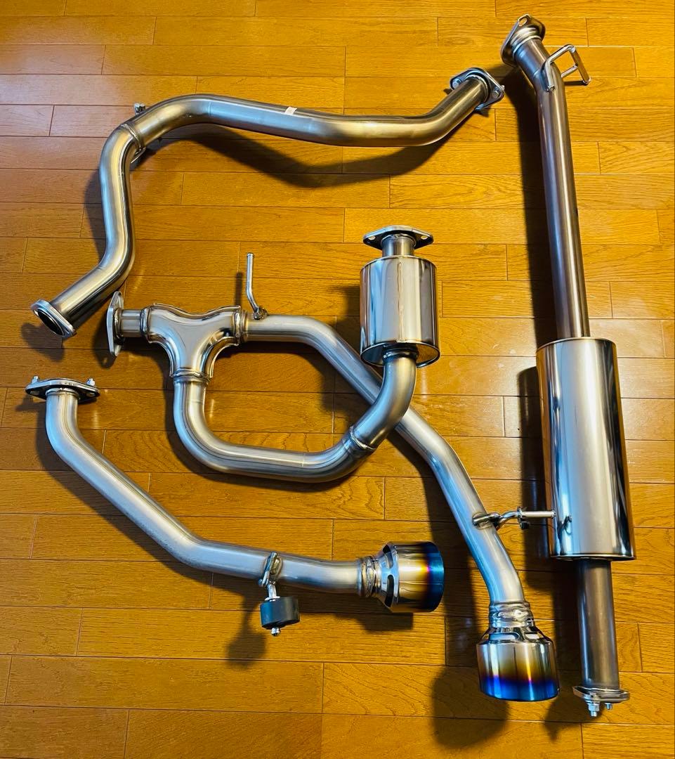 【美品】HKS スーパーターボ マフラー スイフトスポーツ ZC33S K14C