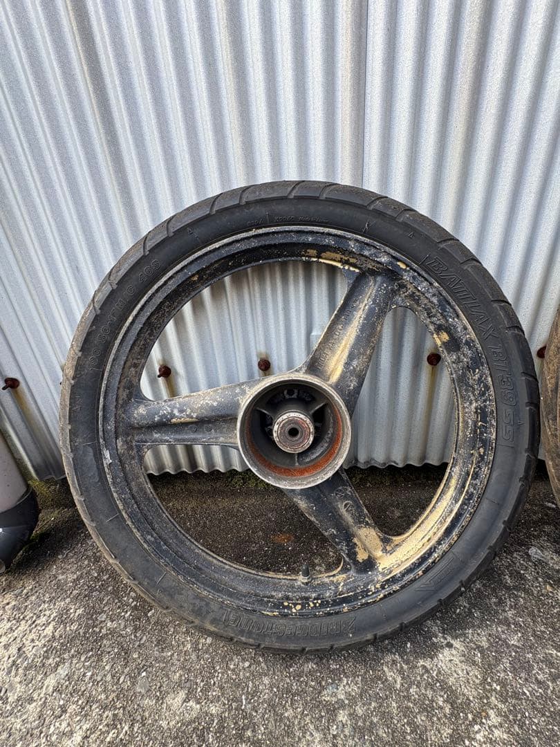 NS50F 前後ホイール タイヤつき ns50f