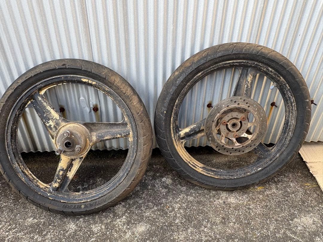 NS50F 前後ホイール タイヤつき ns50f