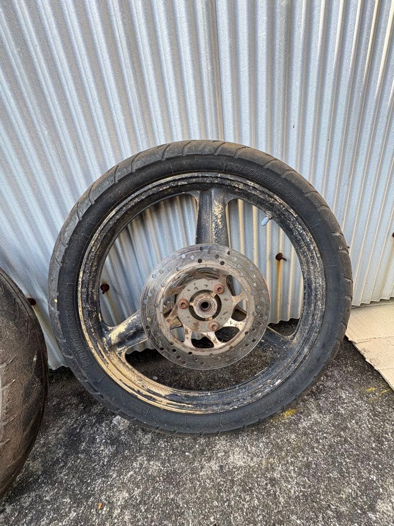 NS50F 前後ホイール タイヤつき ns50f