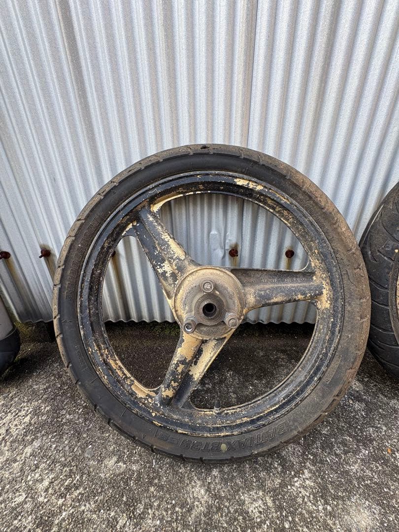 NS50F 前後ホイール タイヤつき ns50f