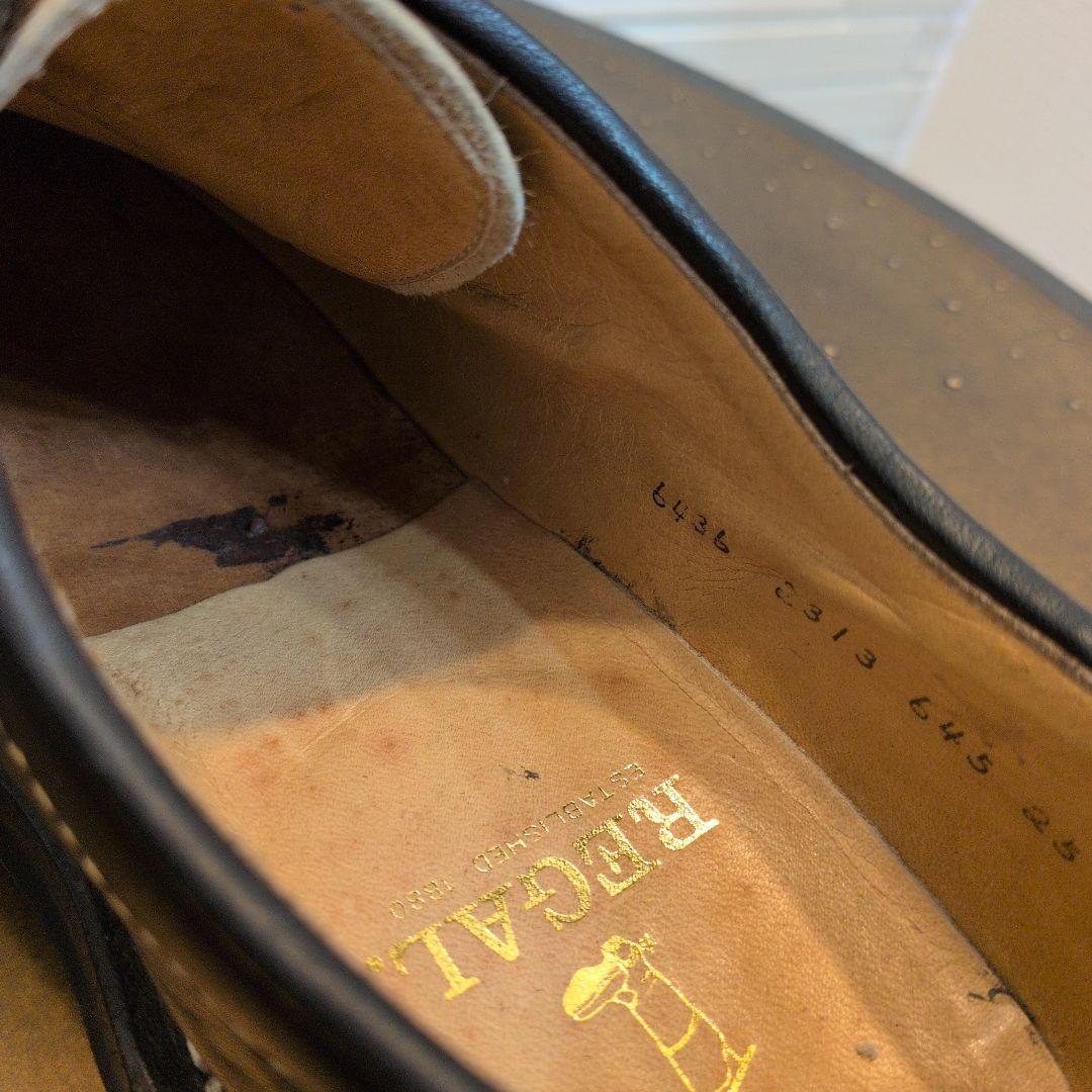 希少　アザラシ　リーガル vintage レザー　ローファー　チロリアンシューズ