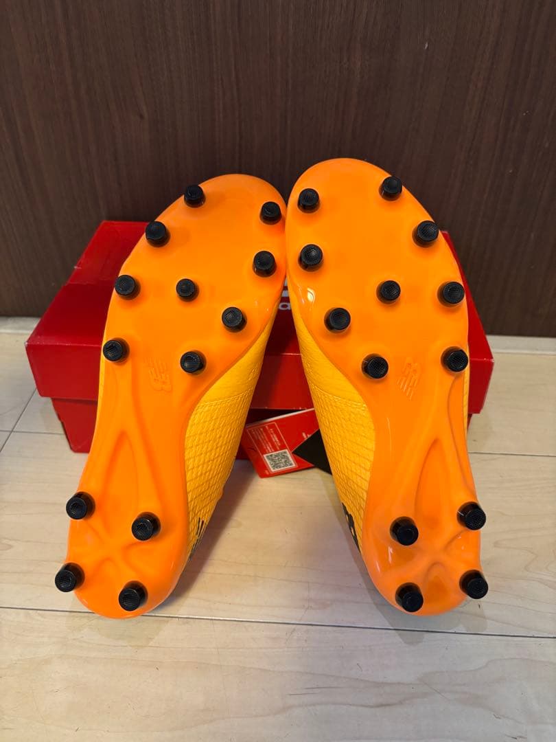 ［TT］New Balance サッカーシューズ オレンジ　26.5