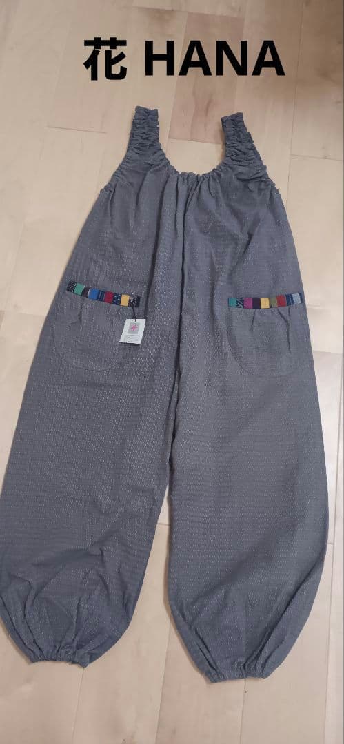 【新品】HANA ピエロパンツ M オーバーオール サロペット オールインワン