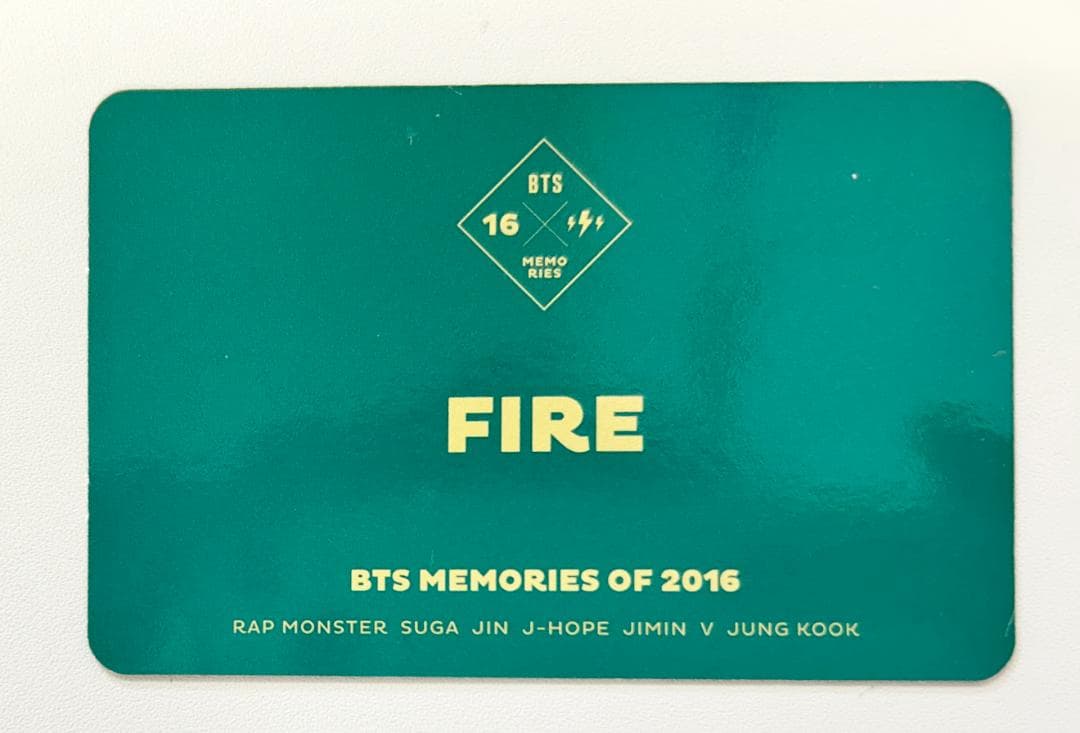 BTS MEMORIES OF 2016 日本版（G333）