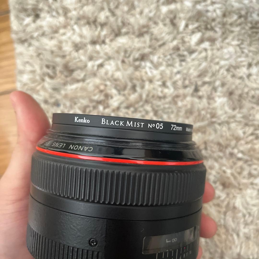Canon 単焦点　85mm ブラックミストフィルター付
