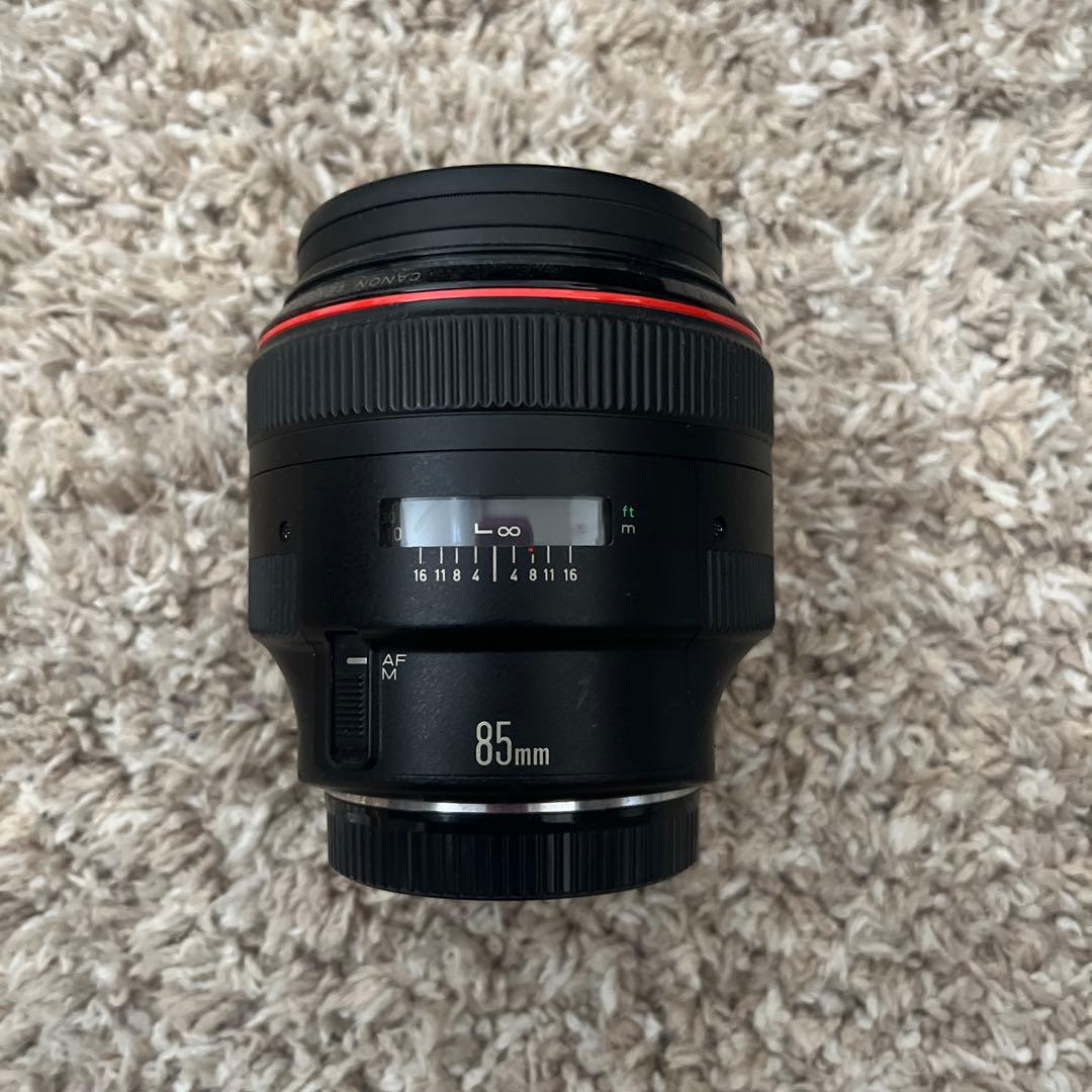 Canon 単焦点　85mm ブラックミストフィルター付